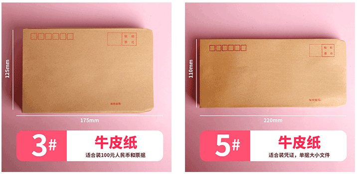 加厚牛皮紙信封郵局標(biāo)準(zhǔn)信封定制 第3張 加厚牛皮紙信封郵局標(biāo)準(zhǔn)信封定制 第3張