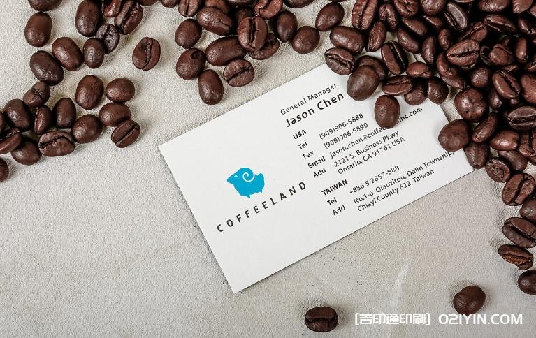 咖啡店名片印刷  第3張 咖啡店名片印刷  第3張